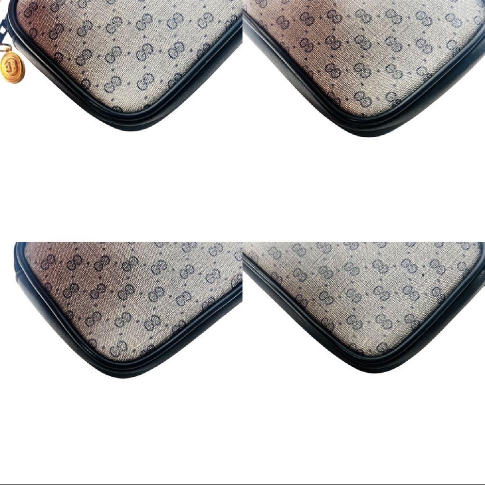 Gucci Vintage GG Supreme Monogram Canvas Clutch Wallet Pouch - Picture 7 of 11